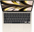 Ноутбук Apple MacBook Air 13,6" М2, 8 Гб, SSD 256 Гб (2022), "сияющая звезда"